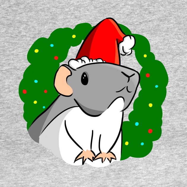 Camiseta Christmas Mouse by LaPika